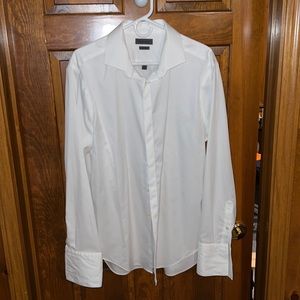 Calvin Klein mens slim fit button up sz 17